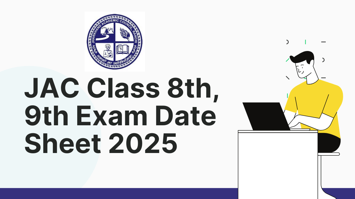 JAC Date Sheet 2026 class 8 9 11 exam timetable