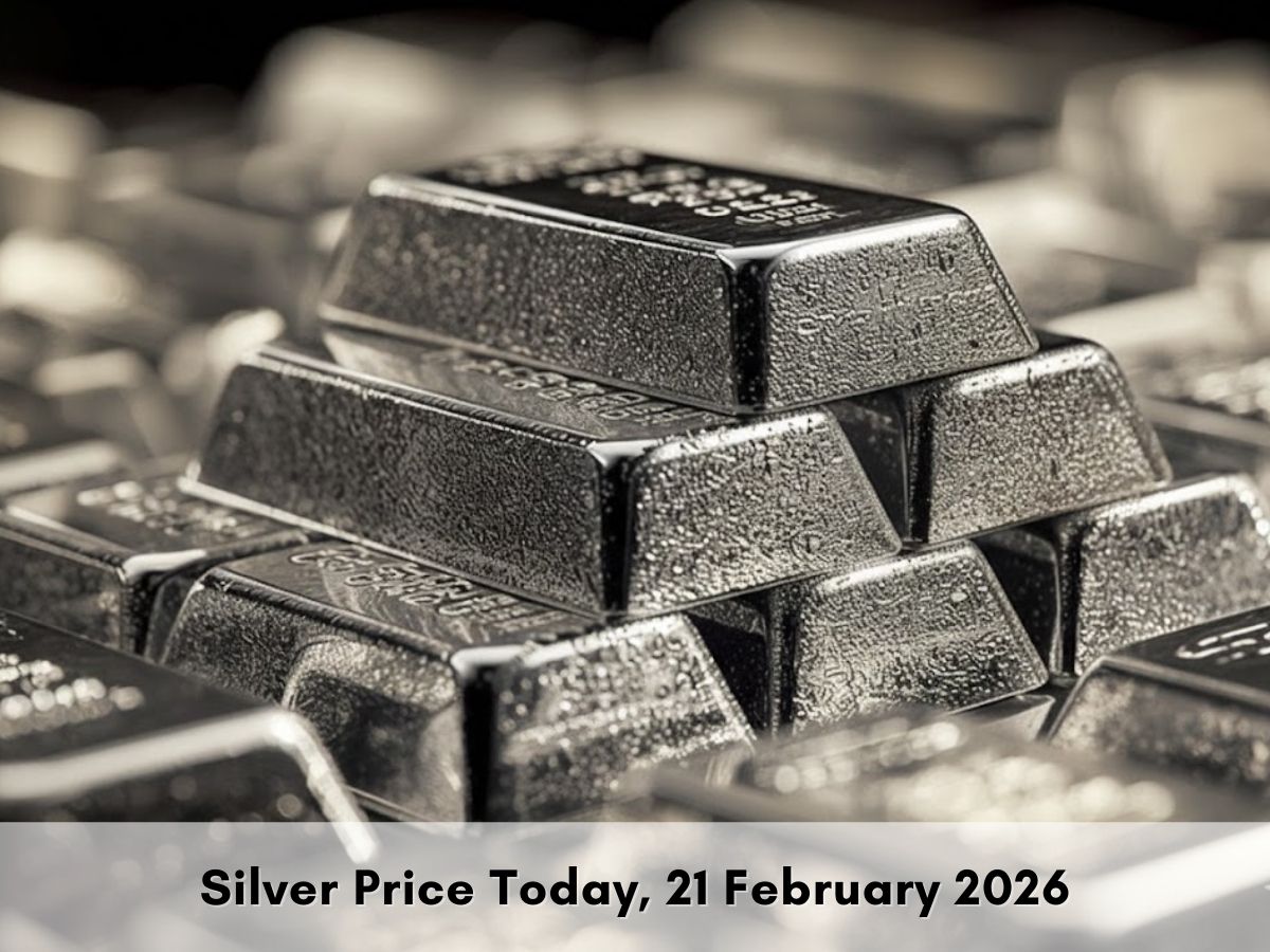 आज चांदी का भाव 21 फरवरी 2026 — दिल्ली मुंबई सराफा बाजार में चांदी का ताजा रेट