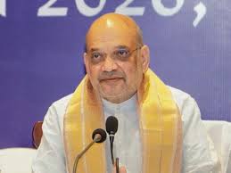 रायपुर में सुरक्षा समीक्षा बैठक के दौरान केंद्रीय गृह मंत्री अमित शाह और मुख्यमंत्री विष्णु देव साय।