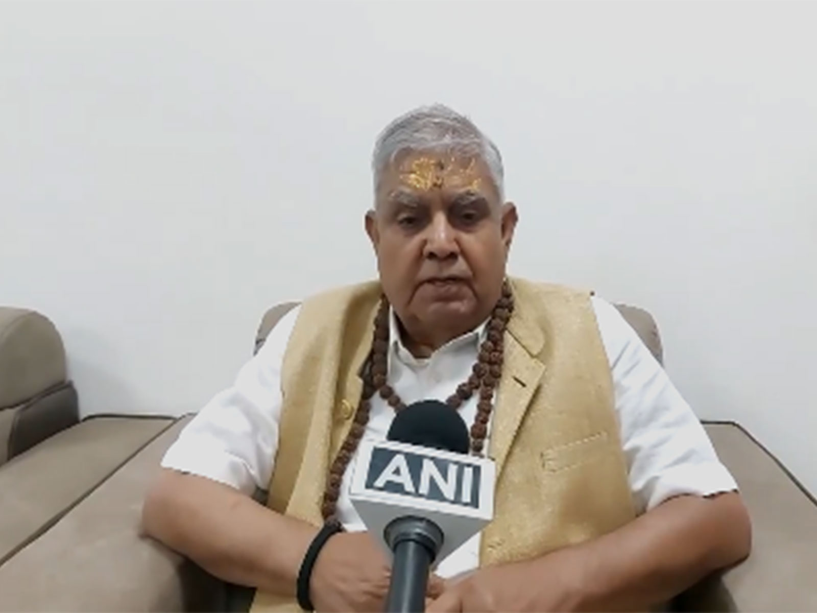 जगदीप धनखड़ महाकाल भस्म आरती उज्जैन 2026