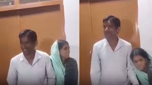 इंदौर डी-मार्ट में युवक और कर्मचारी के बीच बहस का वायरल वीडियो दृश्य।