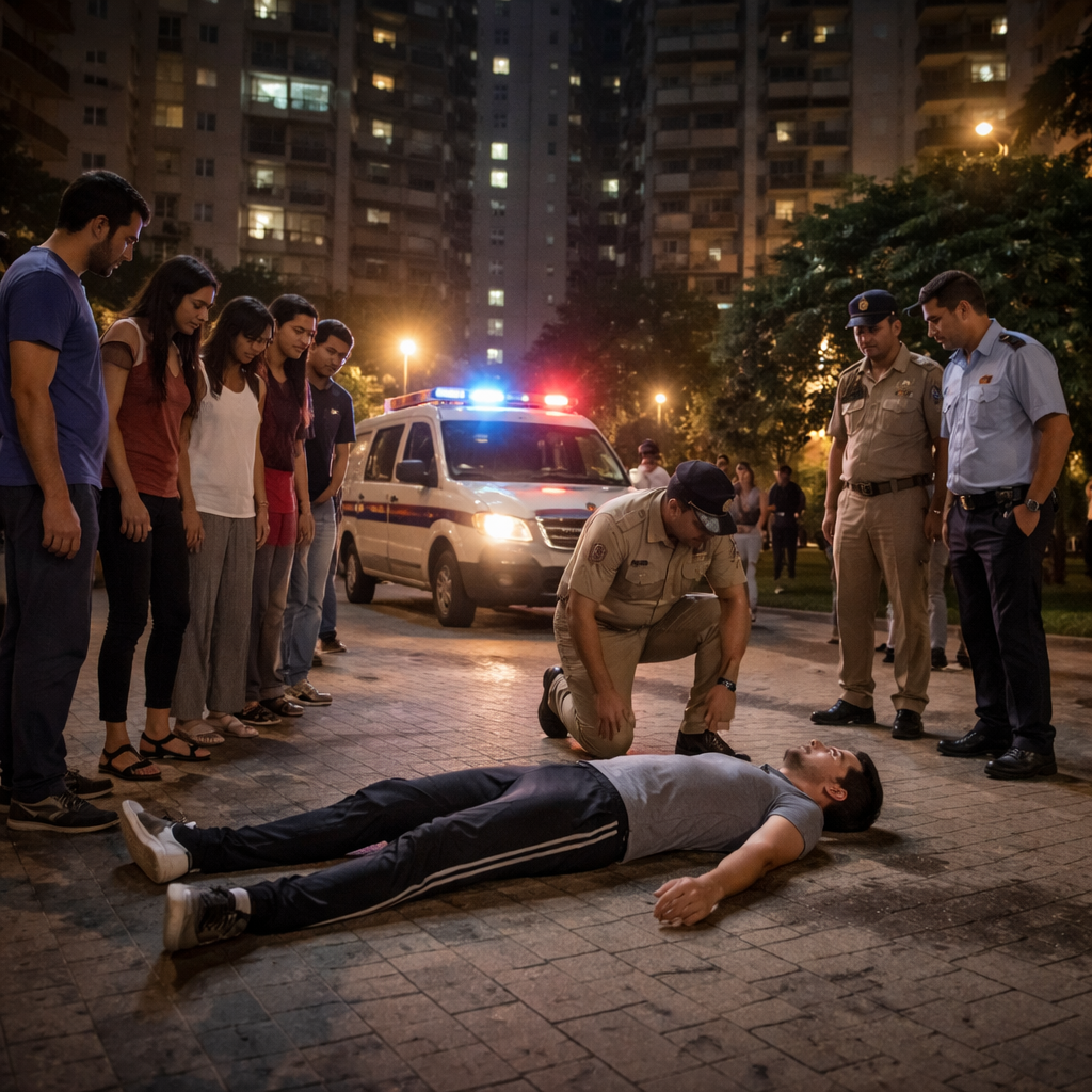 इंदौर में पुलिस द्वारा थप्पड़ मारे जाने के बाद 23 वर्षीय युवक ने 5वीं मंजिल से लगाई छलांग