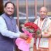 बस्तर में मध्य क्षेत्रीय परिषद की 26वीं बैठक के दौरान गृह मंत्री अमित शाह और चार राज्यों के मुख्यमंत्री।
