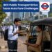 मुंबई के बांद्रा कुर्ला कॉम्प्लेक्स (BKC) के बाहर कतार में खड़े ऑटो रिक्शा और यात्रियों की भीड़ का प्रतीकात्मक दृश्य