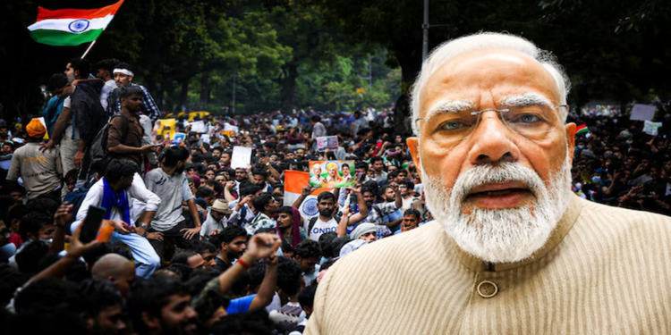 प्रधानमंत्री नरेंद्र मोदी का फेसबुक वीडियो ब्लॉक और मेटा (Meta) द्वारा माफी मांगे जाने की प्रतीकात्मक तस्वीर।