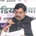 बालाघाट के लांजी में 'मुख्यमंत्री जन विश्वास अभियान' के तहत प्रेस संवाद को संबोधित करते मुख्यमंत्री डॉ. मोहन यादव।