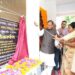 महिला एवं बाल विकास मंत्री निर्मला भूरिया नवीन तहसील कार्यालय का उद्घाटन करते हुए और कलेक्टर डॉ. योगेश भरसट।