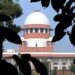 भारत का उच्चतम न्यायालय (Supreme Court of India) और भोपाल के अपर लेक (भोज वेटलैंड) की प्रतीकात्मक तस्वीर।