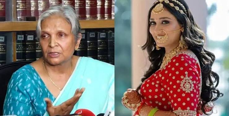 मध्य प्रदेश हाई कोर्ट और त्विषा शर्मा दहेज हत्या मामले में आरोपी पूर्व जज गिरिबाला सिंह की प्रतीकात्मक तस्वीर।