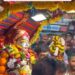 उज्जैन में श्रावण सोमवार को श्री महाकालेश्वर भगवान की द्वितीय सवारी और रामघाट पर शिप्रा आरती का दृश्य।