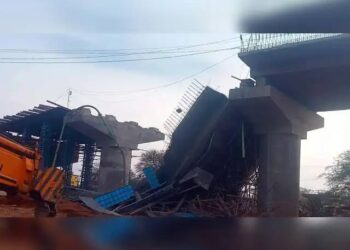 ₹175 करोड़ की लागत से बनने वाले नए 3-लेन समानांतर पुल के निर्माण कार्य और पुराने पुल की वास्तुशिल्प रूपरेखा का मॉडल।