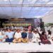 भोपाल में प्रदेश कांग्रेस कार्यालय से निर्वाचन आयोग दफ्तर की ओर पैदल मार्च निकालते और नारेबाजी करते कांग्रेस के वरिष्ठ नेता व कार्यकर्ता।
