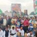 भोपाल में भाजपा प्रदेश कार्यालय के सामने विरोध प्रदर्शन और आरएसएस का पुतला दहन करते युवा कांग्रेस के कार्यकर्ता।