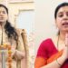 पूर्व आईएएस अधिकारी दिव्या मित्तल और मिर्जापुर में उनके स्थानांतरण के दौरान जनता द्वारा गुलाब की पंखुड़ियों से विदाई की फाइल तस्वीर।