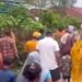 Maihar hatyakanda sthaladalli police bandobast mattu santrastha kutumba.